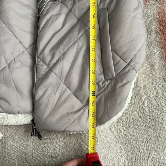 NWT Free People Venture On Reversible Quilted Vest Mauve Small - Picture 7 of 7